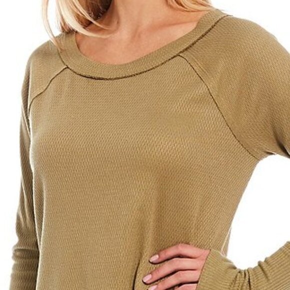 Free People Womens Snowy Thermal Top - Picture 3 of 11